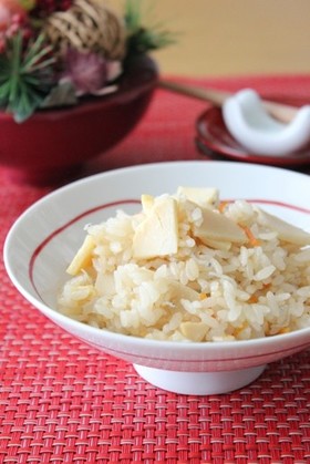 春の味♪たけのこご飯