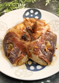 フライパンで簡単！鯛のかぶと煮