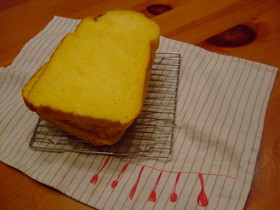 HBで★豆乳とかぼちゃのふわふわ食パン