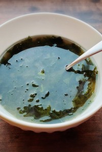 即席簡単☆満腹海藻スープ
