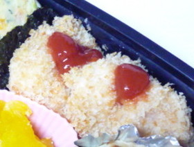 ヘルシー♪揚げないチキンカツ