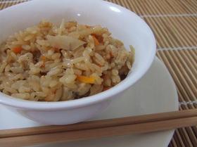 めんつゆ&新ゴボウ♡炊き込みキンピラご飯