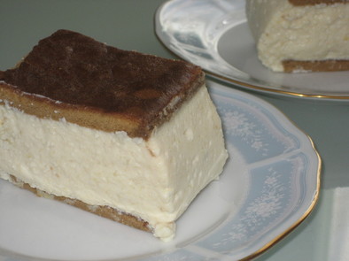 豆腐クリームを使ったケーキの写真