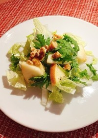 白菜と春菊のデリ風サラダ
