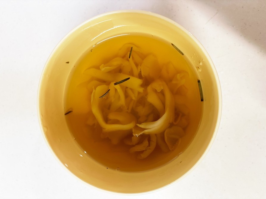 舞茸のコンソメスープの画像