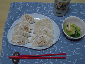 簡単絶品!おつまみ納豆餃子