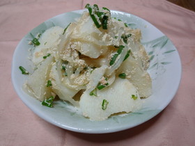 長芋の明太煮