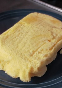 幼児食おやつ✦レンチン米粉たまご蒸しパン