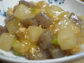 麻婆大根