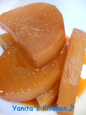 めちゃうま!ご飯に合う大根のピリ辛煮