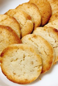 きび砂糖と米油で簡単クッキー