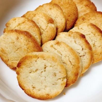 きび砂糖と米油で簡単クッキーの写真