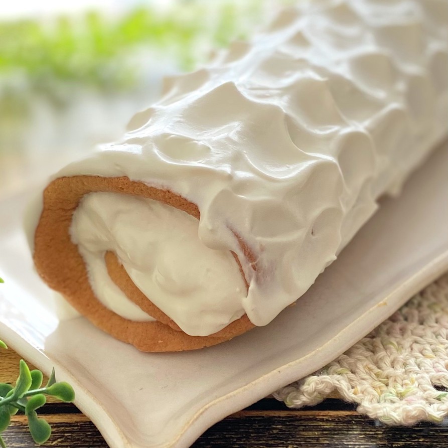 米粉の純生ロールケーキの画像