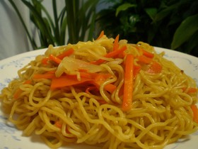 オイスターソースであっさり焼きそば
