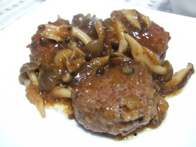 あっさり☆和風煮込みハンバーグ.*゜