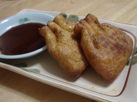 速攻おつまみ★サックリ油揚げ納豆