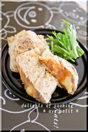 ♥ 余った肉じゃがで油揚げコロッケ ♡