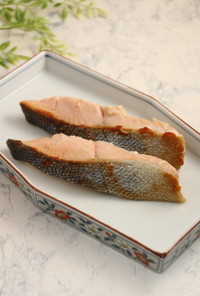 簡単！新巻鮭のフライパン焼き