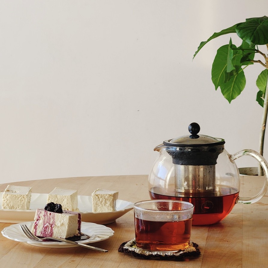 クラフト紅茶☆レアチーズ☆お正月☆和紅茶の画像