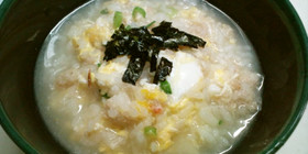 カニ缶で簡単♪あっさり優しいカニ雑炊