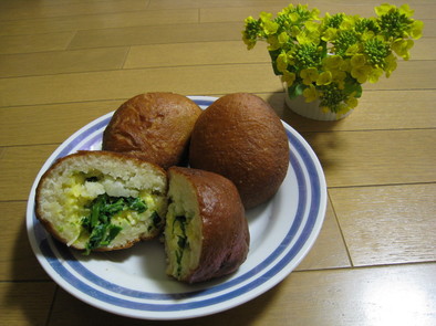 ミスドのマヨタマドーナツ風　揚げパンの写真