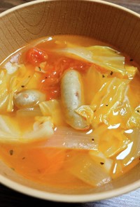 ポトフ風ごろごろ野菜のスープ