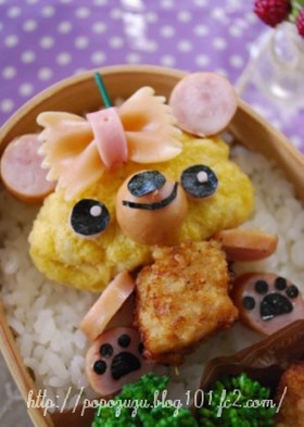簡単くまのおかず
