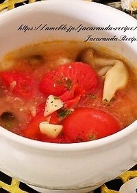 ガーリックトマトスープ