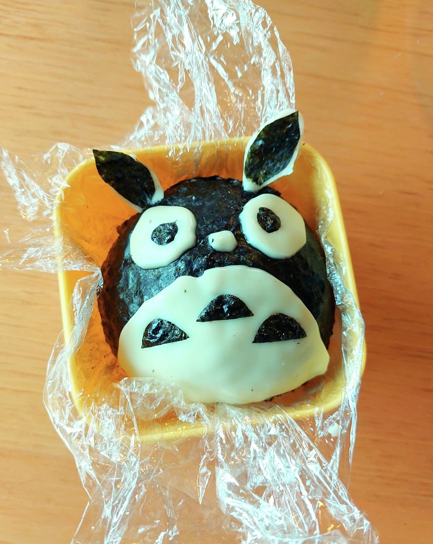 あるもので！トトロおにぎり by hanahima37 【クックパッド】 簡単おいしいみんなのレシピが395万品