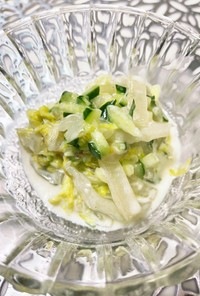 白菜のヨーグルトサラダ