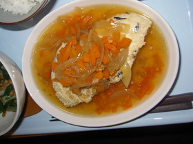 やわらか豆腐ハンバーグ(和風あんかけ)