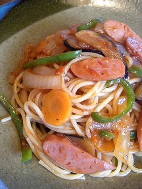 お洒落、大人ナポリタン♪