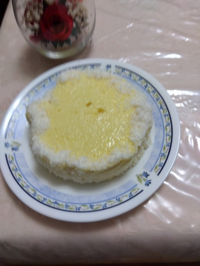 12㎝手作りクリチのチーズケーキレシピの写真
