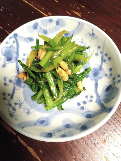 春菊の醤油麹ナムルの写真
