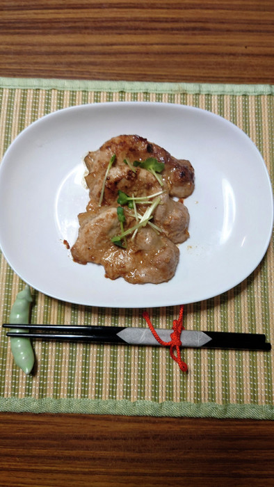 ヨウサマの減塩豚肉の西京焼き（京都風）の写真