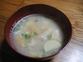 たけのこのお味噌汁