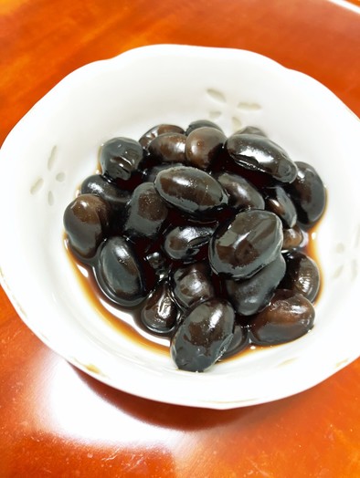 #簡単おせち料理　#簡単ふっくら黒豆の写真