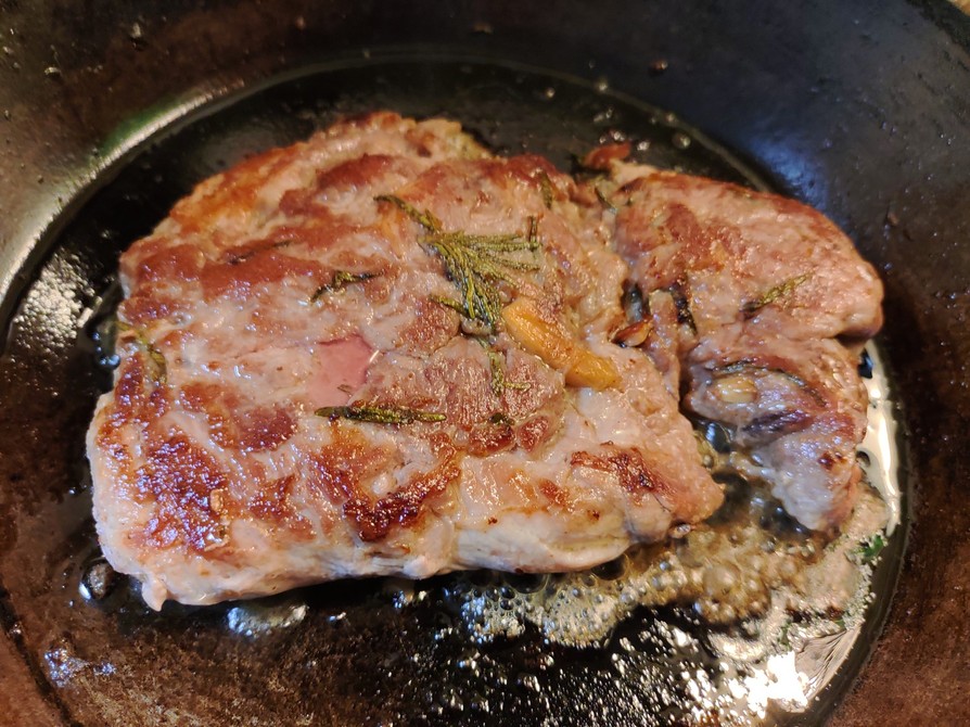 豚バラ肉の柔らかステーキの画像