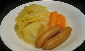 ほぼ200kcal☆キャベツの蒸しポトフ