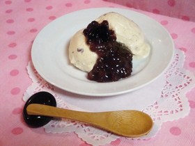 あずきのなめらかアイスクリーム