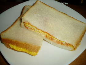 簡単!たまごサンド 朝ごはんに!