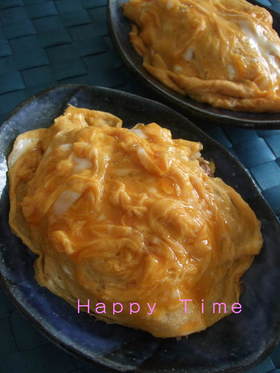 残った炊込みご飯で✿和風オムライス✿