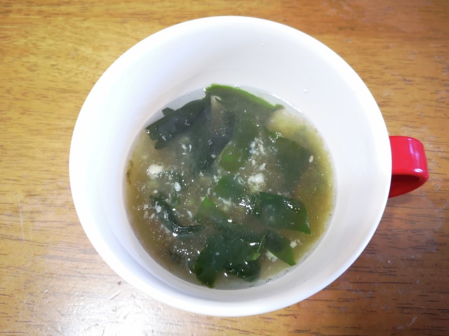 簡単(お湯を注ぐだけ)腸に優しいスープの画像