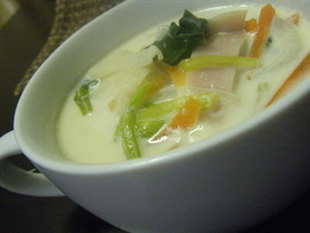 野菜たっぷり♡クリームスープ