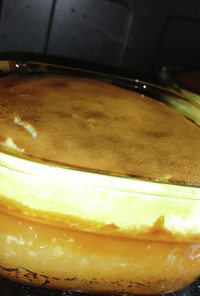 バスク的チーズケーキ(オーブンで)