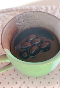 黒豆コーヒーゼリー