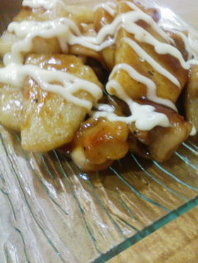 鶏肉と長いもの炒め物