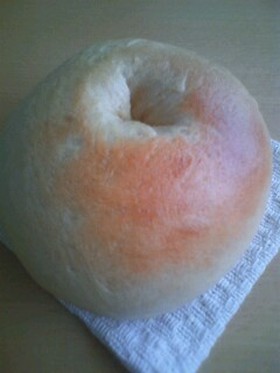ノンバターで☆きなこたっぷりベーグル