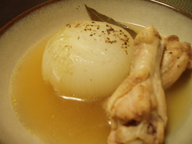新玉ねぎのまるごと煮