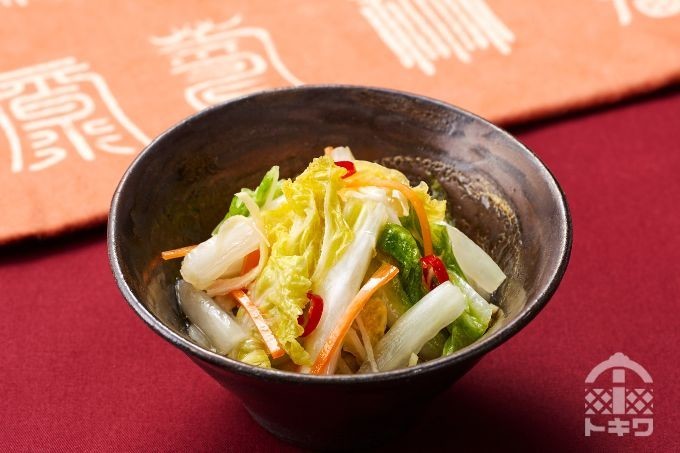 白菜の中華風甘酢和えの画像